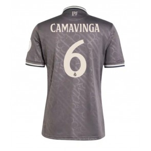 Real Madrid Eduardo Camavinga #6 Rezervni Dres 2024-25 Kratak Rukavima